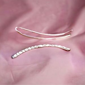 30mm climber earrings brand new, sterling silver 925